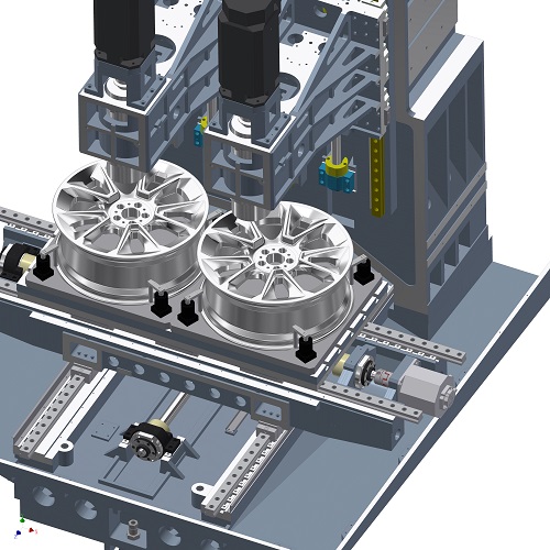 雙休心T輪轂專用機的加工效果如何？